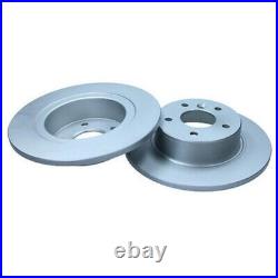 2x QD0584 QUARO Brake Disc Pair Rear Axle For LAND ROVER