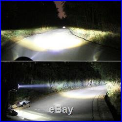 2x UK 7 Inch E9 Approved LED Headlight for LAND ROVER DEFENDER TD4 TD5 90 110