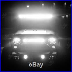 32Inch 780W CURVED Light Bar Off-road Work Light Bar Spot Flood LED PK 42'' 52'