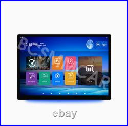 360° Rotatable Car Monitor Headrest Player 4K HD Androind 14 Video WIFI BT TV