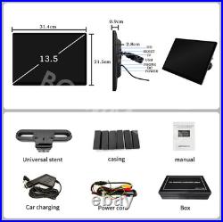 360° Rotatable Car Monitor Headrest Player 4K HD Androind 14 Video WIFI BT TV