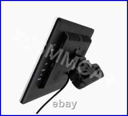 360° Rotatable Car Monitor Headrest Player 4K HD Androind 14 Video WIFI BT TV