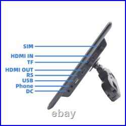 4G+64GB 14'' Car Rear Headrest TV Monitor Bluetooth WIFI Rotatable Screen Player