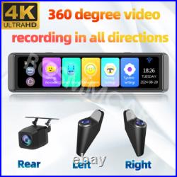 4 Channel Dash Cam 12 Car DVR Rear View Mirror Video Recorder ADAS Night Vision 4 Channel Dash Cam 12 Car DVR Rear View Mirror Video Recorder ADAS Night Vision