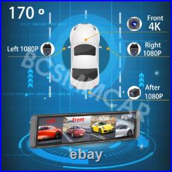 4 Channel Dash Cam 12 Car DVR Rear View Mirror Video Recorder ADAS Night Vision 4 Channel Dash Cam 12 Car DVR Rear View Mirror Video Recorder ADAS Night Vision