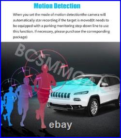 4 Lens Dash Cam 2K+1080p WIFI Car Recorder Camera 170° Wide Angle Night Vision