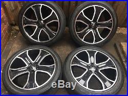 4 X Genuine 20 Range Rover Red Edition Vw T6 T5 T5.1 Transporter Alloy Wheels