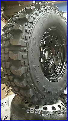 4 X Land Rover Wheels & Tyres Discovery 2 Off Road Wheels & Tyres 265/75x16 Insa