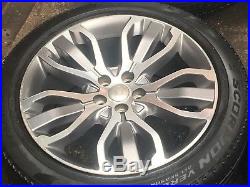 4 x GENUINE 21 RANGE ROVER SPORT VOGUE DISCOVERY L494 L405 ALLOY WHEELS TYRES