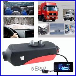 5000W LCD Car Truck Vehicles Van Air Diesel Heater Tank Adjustable Temperature