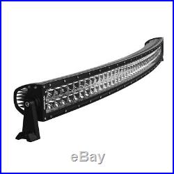 50 288W Driving Light Curved LED Bar Flood Spot Combo Beam SUV Offroad Philips