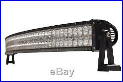 52 inch Curved Led Light Bar 300W Spot Flood Combo Beam Driving Lamp Cree ATV