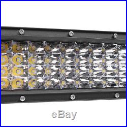52inch 3000W Curved Led Spot Flood Combo Quad Row Light Bar For Ford F150 50/54