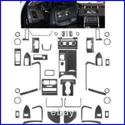 59PC Carbon Fiber Full Set Kit Trim Cover Sticker For LR Range Rover Sport 14-17