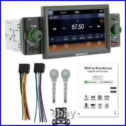 5in 1 Din Carplay Android Auto Radio Car Stereo MP5 Player Mirror Link WithCamera
