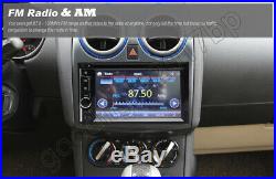6.2 Double 2 Din In Dash Car CD DVD Player USB Radio Stereo MirrorLink For GPS