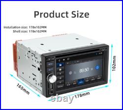 6.2in Car DVD Player Double 2Din Stereo Radio Bluetooth USB FM RDS Mirror Link 6.2in Car DVD Player Double 2Din Stereo Radio Bluetooth USB FM RDS Mirror Link