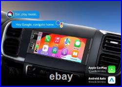 6.36 Car Stereo 1DIN Wireless Apple CarPlay Android Auto SatNav + Backup Camera