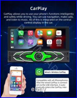 6.86 Android 13 For Apple Carplay Car Stereo GPS Navi Radio Wifi With Camera