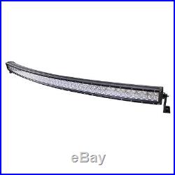 6d 54inch 700w Curved Led Work Light Bar Combo Offroad Driving Lamp Car Suv 4wd