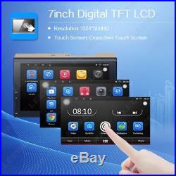 7 2-Din Touch Screen Autos GPS Stereo Multimedia Player Bluetooth Wifi USB AUX