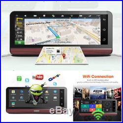 7.84'' 1080P HD 4G Autos DVR GPS Navigation Wifi 1080P Bluetooth Video Recorder