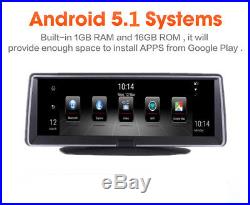 7.84 4G Android 5.1 GPS Nav DVR Recorder BT WIFI FM Recorder ADAS + EU Map