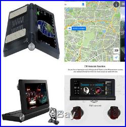 7'' HD Touch Screen Car DVR Recorder Night Vision Bluetooth GPS Navigation Wifi