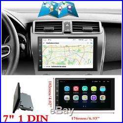 7 Single 1 DIN Car Stereo Sat Nav GPS Navigation Android 8.1 DAB BT Wifi 3G 4G