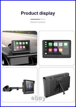 7in Car Stereo Radio FM MP5 Player Touch Screen Wireless CarPlay Android Auto