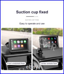7in Car Touch Screen Portable Wireless For Apple CarPlay Android Auto Radio 7in Car Touch Screen Portable Wireless For Apple CarPlay Android Auto Radio