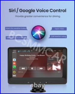 7in Car Touch Screen Portable Wireless For Apple CarPlay Android Auto Radio 7in Car Touch Screen Portable Wireless For Apple CarPlay Android Auto Radio
