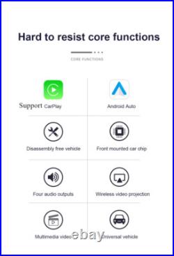 7in Car Touch Screen Portable Wireless For Apple CarPlay Android Auto Radio 7in Car Touch Screen Portable Wireless For Apple CarPlay Android Auto Radio