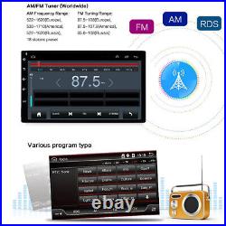 7in Double Din Touch Screen Car Stereo Radio GPS Player Bluetooth Mirror Link