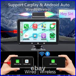 7in Portable Car Stereo Radio Wireless For Apple Carplay Android Auto MP5 Player 7in Portable Car Stereo Radio Wireless For Apple Carplay Android Auto MP5 Player