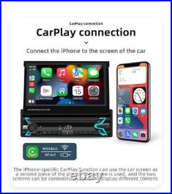 7in Single Din Car Stereo Radio MP5 Player Bluetooth FM Carplay Android Auto USB 7in Single Din Car Stereo Radio MP5 Player Bluetooth FM Carplay Android Auto USB