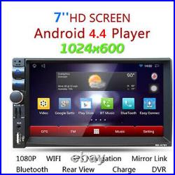 7in Touch Screen Car Stereo Radio Android Player GPS Navi WIFI Bluetooth FM/AM