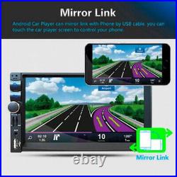7in Touch Screen Car Stereo Radio Android Player GPS Navi WIFI Bluetooth FM/AM