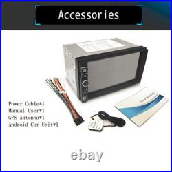 7in Touch Screen Car Stereo Radio Android Player GPS Navi WIFI Bluetooth FM/AM