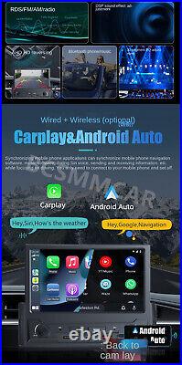 7in Truck Car Wireless CarPlay Android Auto Radio Head Unit Player Single Din