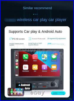 7in Truck Car Wireless CarPlay Android Auto Radio Head Unit Player Single Din