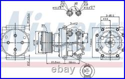 89331 Nissens Compressor, Air Conditioning For Land Rover