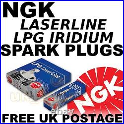 8x NGK LASERLINE LPG SPARK PLUGS LAND ROVER DISCOVERY 3 4.4 lt 04- No. LPG1