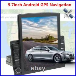 9.7 Android Car Multimedia Player GPS Wifi Radio Audio Stereo Vertical Screen