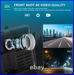 9in Car Monitor DVR Dash Cam ADAS Dashboard Recorder Foward Camera Mirror Link