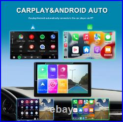 9in Car Monitor DVR Night Vision Portable Wireless CarPlay Android Auto Radio