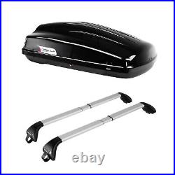 Aero Roof Bars With Roof Box 340L For Landrover RANGE ROVER MK2 1994 to 2002