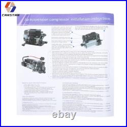 Air Suspension Compressor Pump 1x For Range Rover IV L405 Sport II L494 LR088859