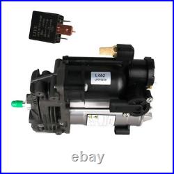 Air Suspension Compressor Pump with Relay For Land Rover Discovery V L462 2016-22