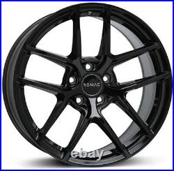 Alloy Wheels 18 Romac Diablo Black Gloss For Land Rover Range Rover P38 94-02